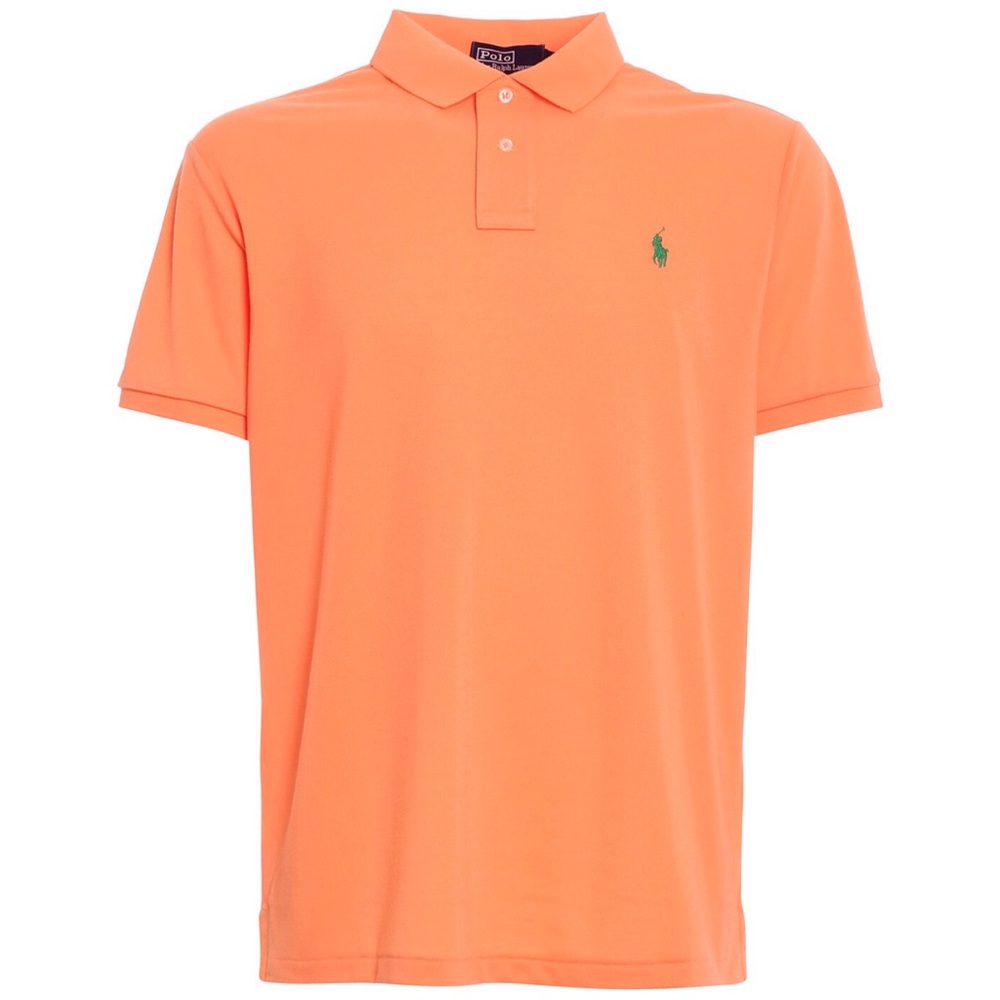 Polo Ralph Lauren Orange Polo Shirt - Picture 6 of 9
